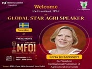 Lena Johansson: MFOI 2024 ରେ ଗ୍ଲୋବଲ ଷ୍ଟାର ଏଗ୍ରି ସ୍ପିକର ଭାବେ ସାମିଲ !