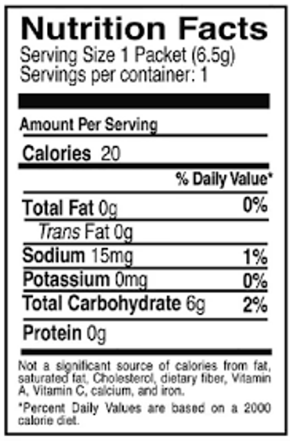 nutritional facts nutritional facts