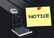 ଓଜନ ଉପକରଣ ନିର୍ମାତାଙ୍କୁ କେନ୍ଦ୍ରର କାରଣ ଦର୍ଶାଅ ନୋଟିସ