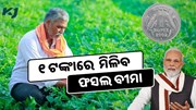 ସରକାର ଦେଉଛନ୍ତି ୧ ଟଙ୍କାରେ ଫସଲ ବୀମା, ଶୀଘ୍ର କରନ୍ତୁ ଆବେଦନ 