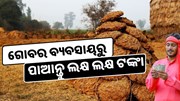ଗୋବର ବ୍ୟବସାୟରେ ସରକାର କରୁଛନ୍ତି ସାହାର୍ଯ୍ୟ 
